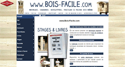 Desktop Screenshot of bois-facile.com